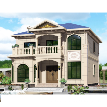 Prefabricated Steel Structure Building Villa Type Home Villages House Design Plans